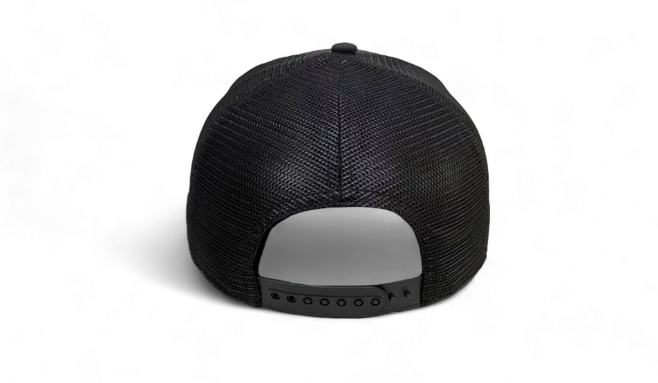 5 Panel Mid Pro Mesh Back Trucker Hat, Cotton Blend Twill Rope Cap