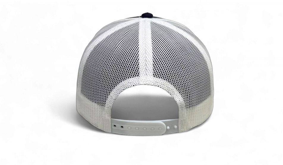 6 Panel High Profile Structured Contra-Stitch Trucker Hat