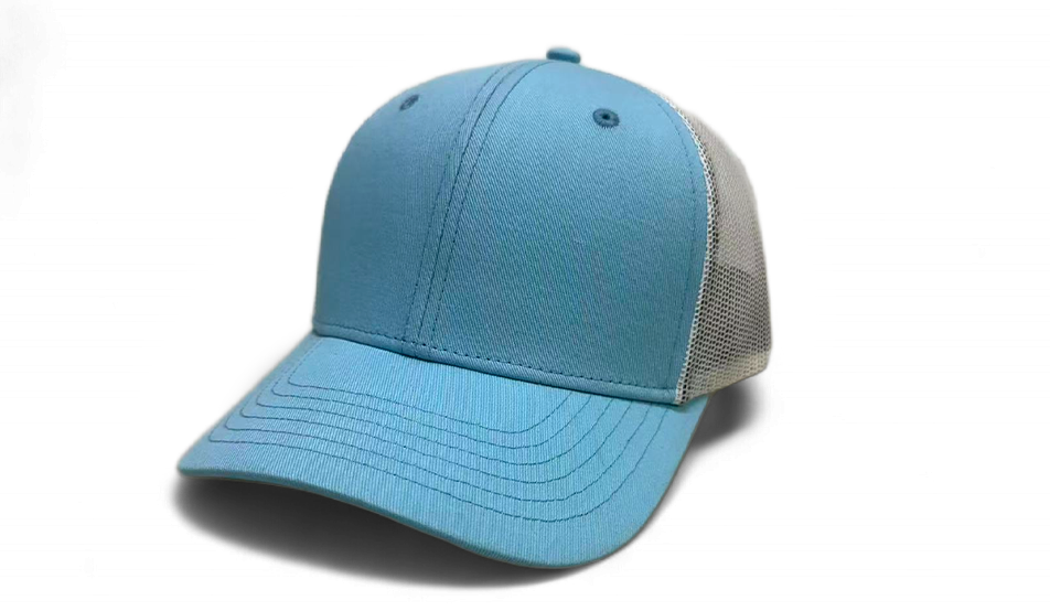 6 Panel High Profile Structured Trucker Hat