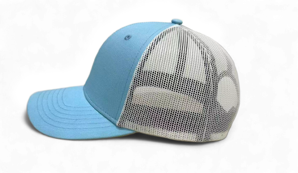 6 Panel High Profile Structured Trucker Hat